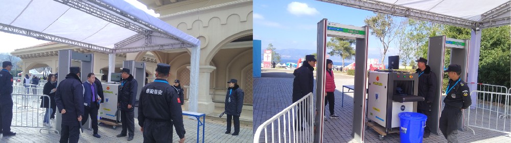 演唱会公共场所安检门出租、安检机出租、考场信号屏蔽器出租，云南省各地州安检设备出租